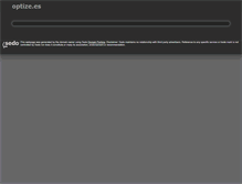 Tablet Screenshot of conectuned.optize.es